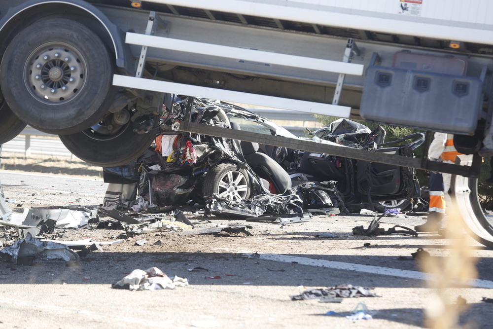 En libertad el camionero detenido por el accidente de la A-62