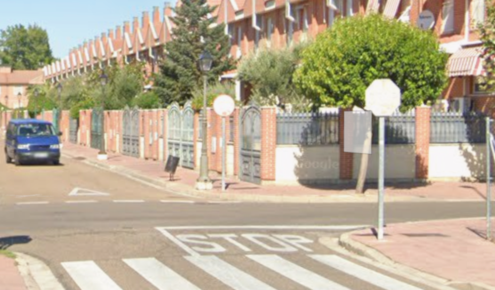 Herida tras sufrir un atropello en Laguna de Duero