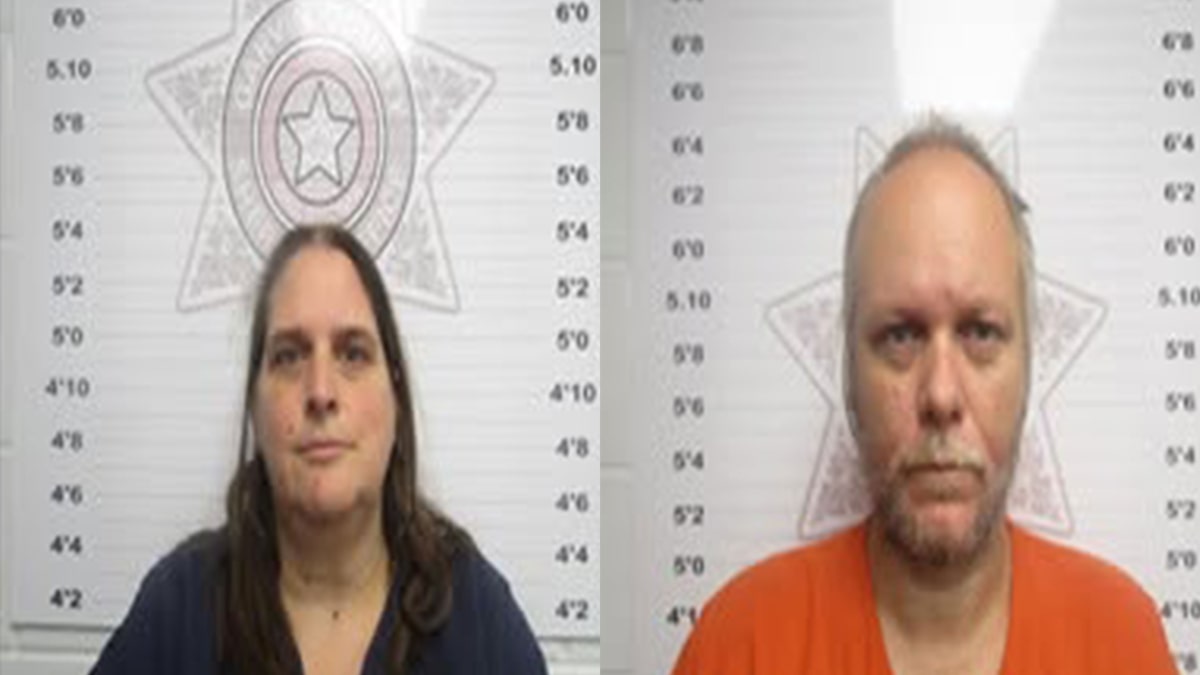 Okla. couple allegedly confined school-age children to wooden box and playpen, fed them only baby food and milk