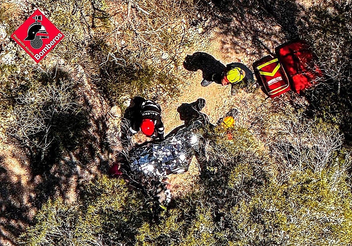 <p><strong>Rescatan a excursionista belga tras caída en sendero de Alicante</strong></p>