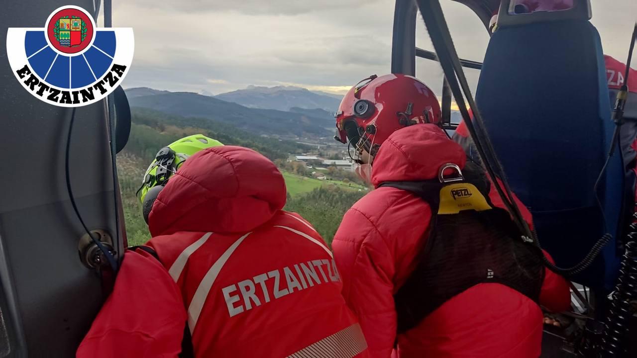 Rescate en Álava
