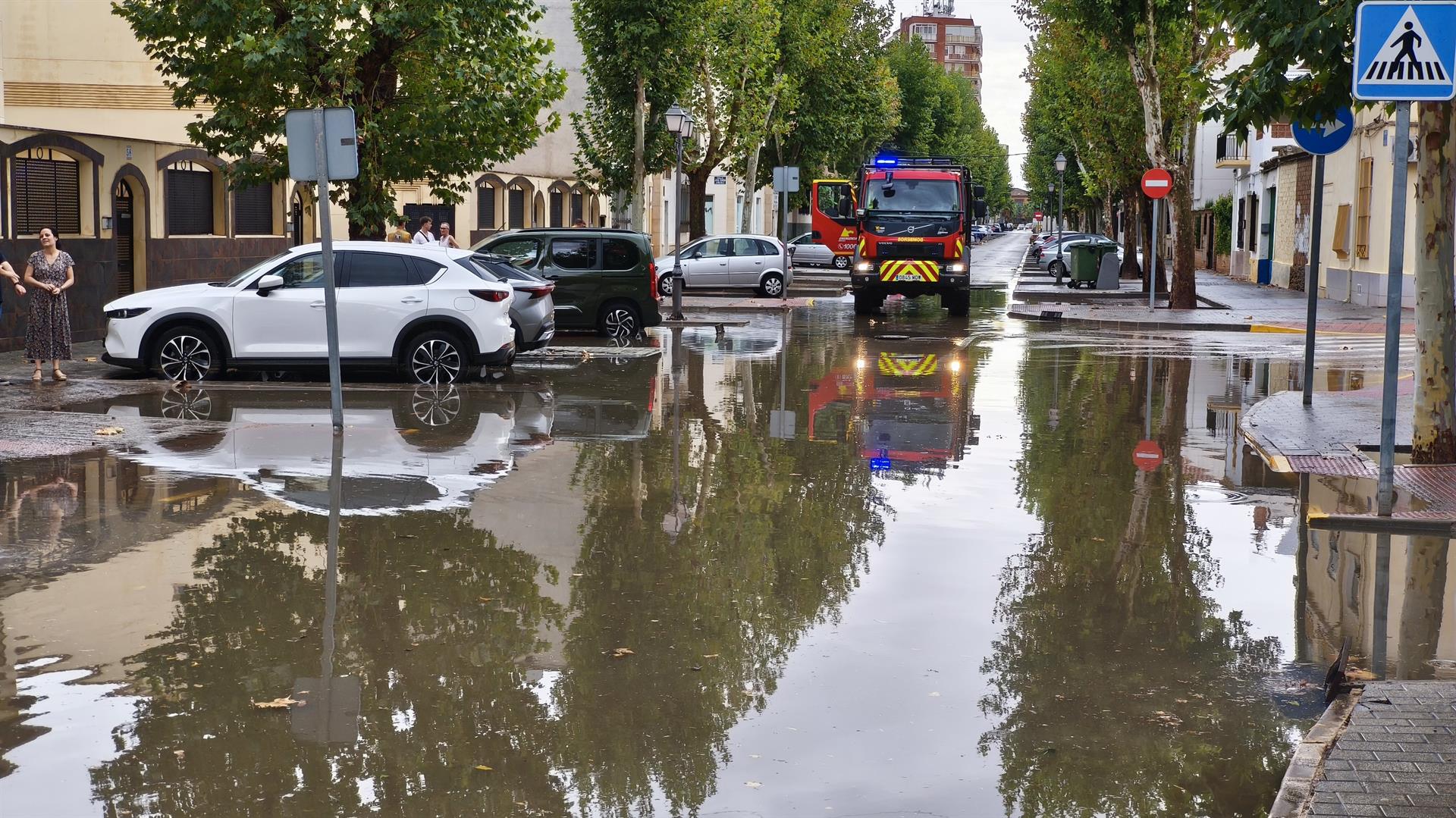 Manzanares recupera la normalidad tras la tormenta que ha provocado importantes acumulaciones de agua